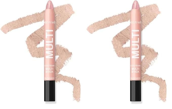 wetnwild Eyeshadow – wet n wild Color Icon Cream Eyeshadow Multi-Stick, Moisturizing, Nourishing Velvety Cream-to-Powder Buildable & Blendable Formula, Cruelty-Free & Vegan - Peachy Crush (Pack of 2)
