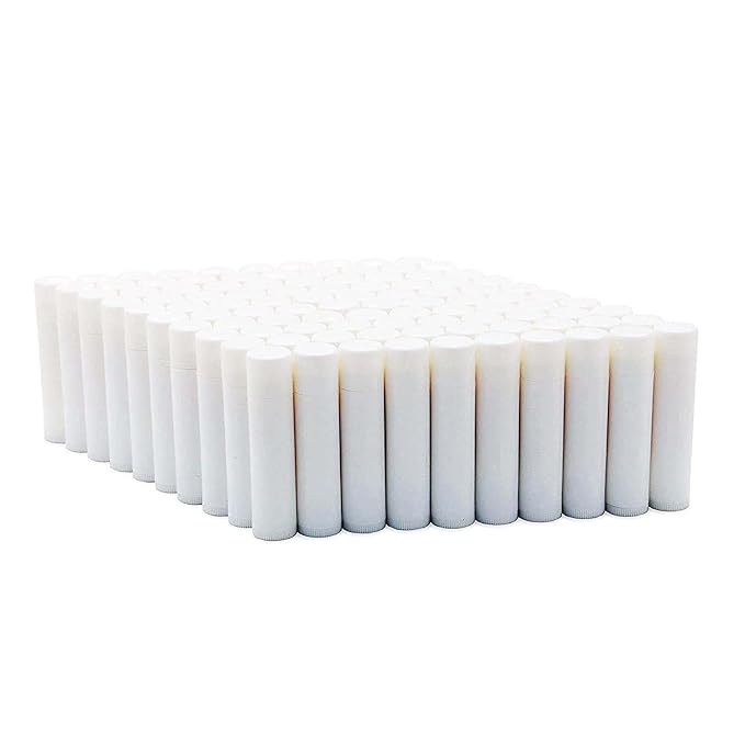 Natural Cherry Lip Balm Bulk, Unlabeled Labels