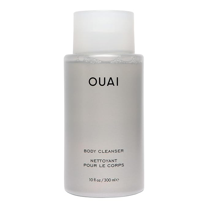 OUAI Body Washes – OUAI Body Cleanser, Dean Street - Foaming Body Wash with Jojoba Oil and Rosehip Oil to Hydrate, Nurture, Balance and Soften Skin - Paraben, Phthalate and Sulfate Free Skin Care Products (10 Fl Oz)