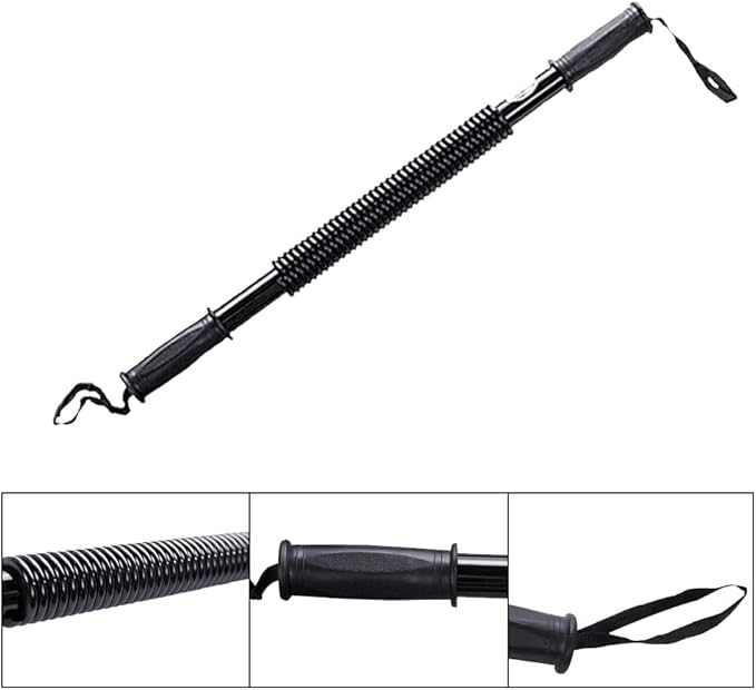 Top Pick – Power Twister Bar for Arm Upper Body Strength 44lbs/66lbs/88lbs/110Ibs for