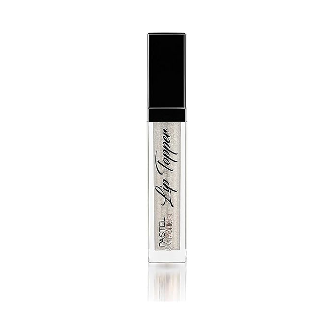Pastel Lip Topper | Dazzle | 301 | Pearl White | Shimmery Effect with One-Touch | Non-Sticky Formula | Sparkling & Glossy Finish | Flexible Brush | Vegan | Cruelty Free