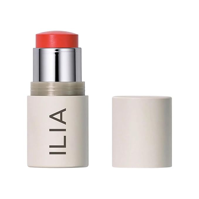 ILIA Blush – ILIA - Multi Stick For Lips + Cheeks | Non-Toxic, Vegan, Cruelty-Free, Nourishing Cream + Lip Color In One for All Skin Types (Dear Ruby, 0