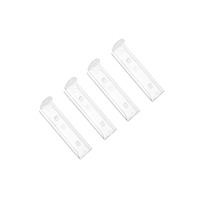 Tweezerman Disposable Razors – Tweezerman Facial Razor Replacement Blades, 4 Count (Pack of 1)