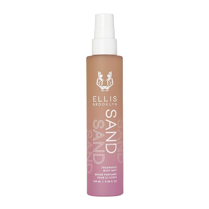 EllisBrooklyn Body Sprays – Ellis Brooklyn SAND Hair And Body Fragrance Mist - Gourmand Musk Perfume Mist with Italian Bergamot, Ginger Lily, & Vanilla Absolute, Vegan Perfume Made In The USA, 100ml 3