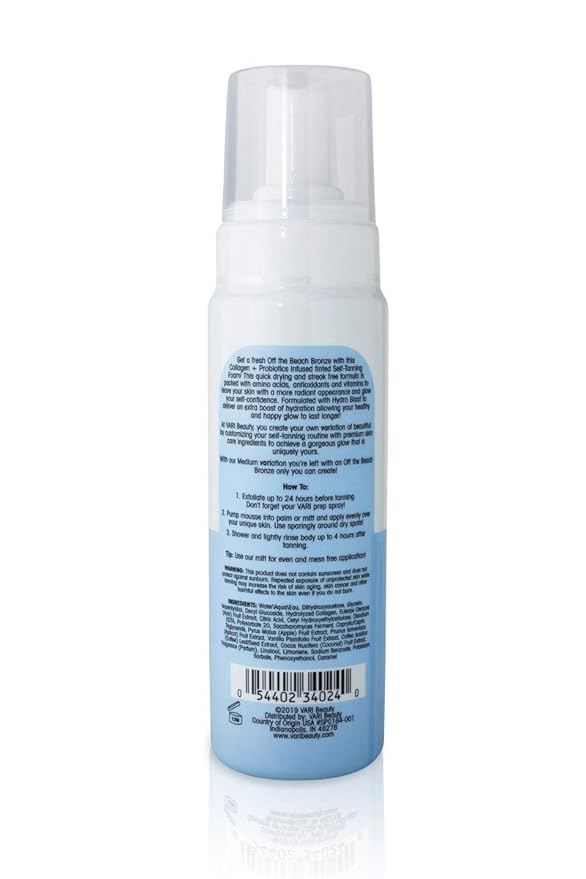 Vari Beauty Medium Self-Tanning Foam