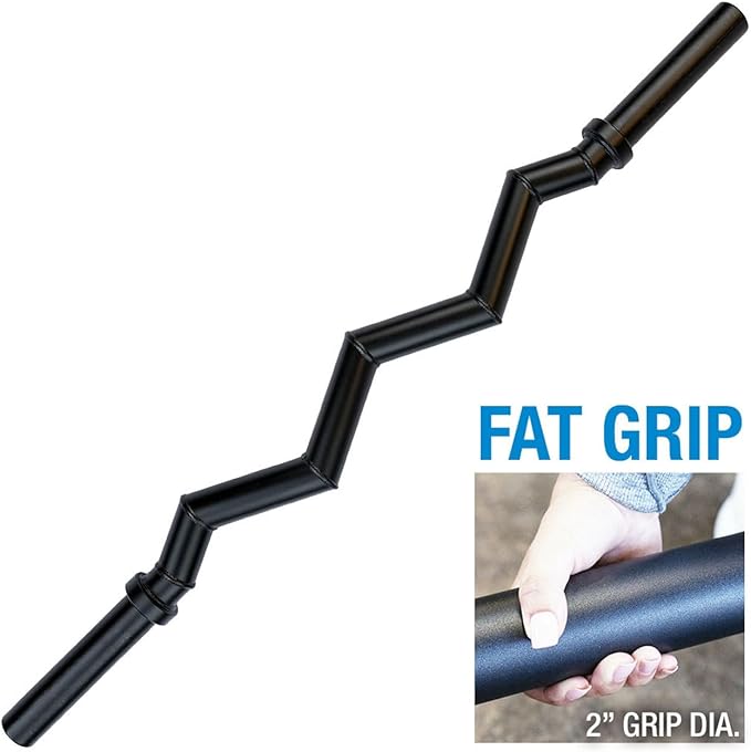 Top Pick – Body-Solid (OB48F) Olympic Steel Curl Barbell for Weightlifting 48 in.