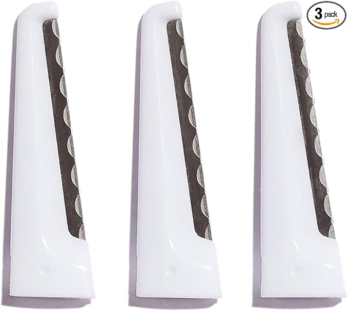 StackedSkincare Skin Care Tools – StackedSkincare | Replacement Dermaplaning Blades for Smooth, Radiant, Glowing Skin, Exfoliating Face Blades for Dermaplaning, No Brush or Scrub Needed, 3 Pack