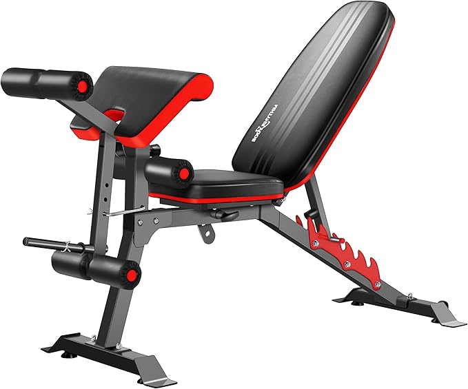 Top Pick – BODYRHYTHM Multifunctional Weight Bench with Leg Extension and