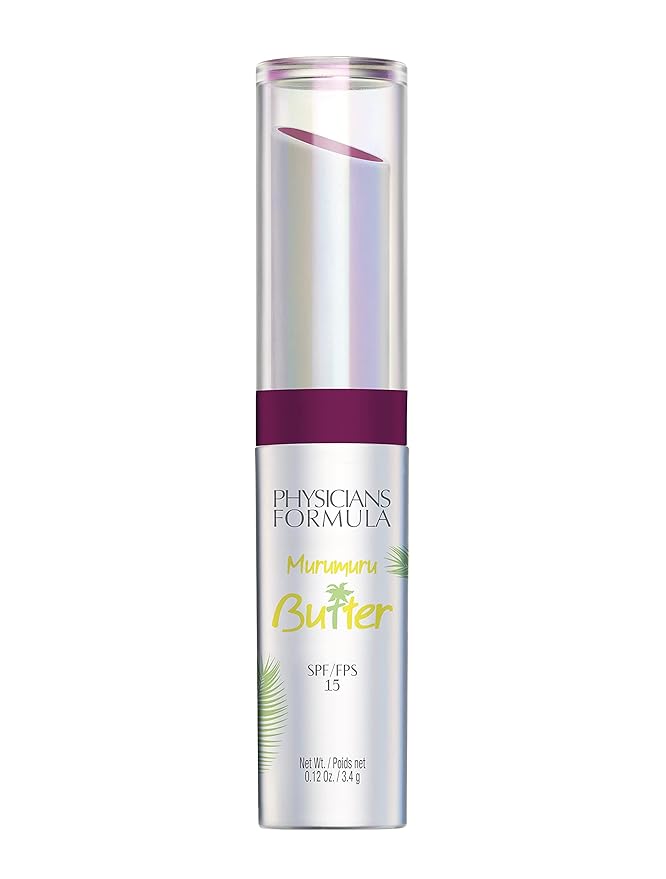 Physicians Formula Murumuru Butter Lip Cream, Lip Balm, Lip Moisturizer and Conditioner for Dry Lips. Fragrance free, Alcohol free Intensive Lip Mask and Lip Therapy Skin Care, Carnival