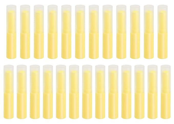 0.14oz Empty Flavored Lip Balm Container (Yellow)