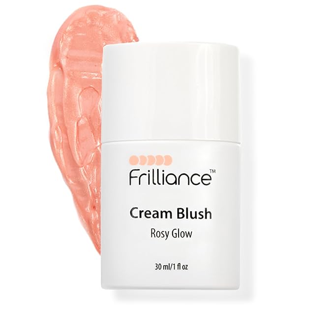 Frilliance Blush – Frilliance Hydrating Cream Blush, Sheer Rosy Glow Tint, Cruelty Free Hypoallergenic for Teens of All Skin Types, 30 ml / 1 fl oz