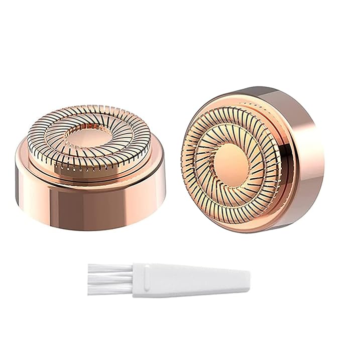 innobeaut Replacement Heads – Facial Hair Remover Replacement Heads Gen 2 for Flawless Finishing Touch, Double Ring Blades Compatible with Flawless Generation 2 Devicce