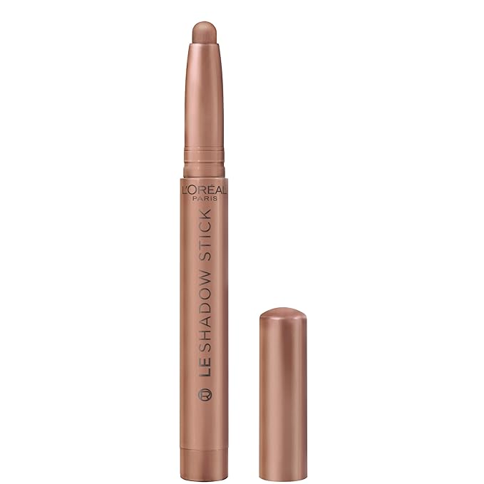 LOrealParis Eyeshadow – L'Oreal Paris Makeup Le Shadow Stick Eyeshadow, Blendable, Smudge-Resistant, Cream Eyeshadow, Alluring Rose, 0