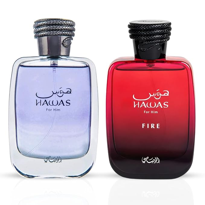 RASASI Eau de Parfum – RASASI Hawas For Him & Hawas Fire Eau De Parfum Sprays 100ML (3