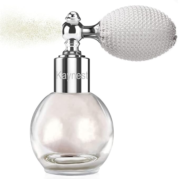 Highlighter Powder Spray, Longwear Glitter Spray for Body,