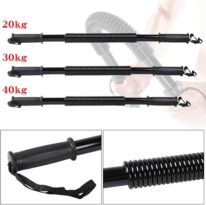 Top Pick – Power Twister Bar for Arm Upper Body Strength 44lbs/66lbs/88lbs/110Ibs for