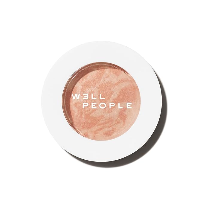 WellPeople Blush – Well People Superpowder Blush Powder, Hydrating Powder Blush For Adding A Pop Of Cheek Color, Vegan & Cruelty-free, Sweet Persimmon