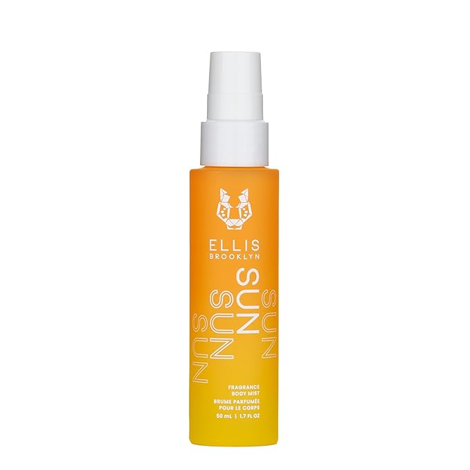 EllisBrooklyn Body Sprays – Ellis Brooklyn SUN Hair And Body Fragrance Mist - Rich Floral Perfume Mist with Italian Mandarin, Orange Flower Water, & Cedarwood, Vegan Perfume Made In The USA, 50ml 1