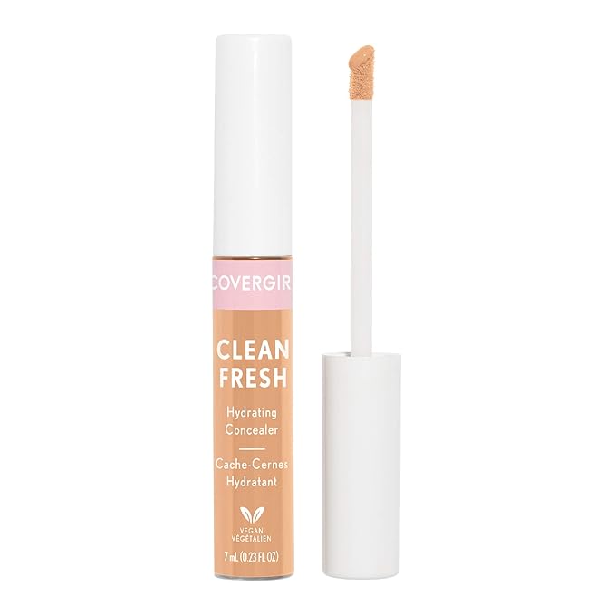 COVERGIRL Clean Fresh Hydrating Concealer, Light, 0.23 Fl 0.23 Fl Oz