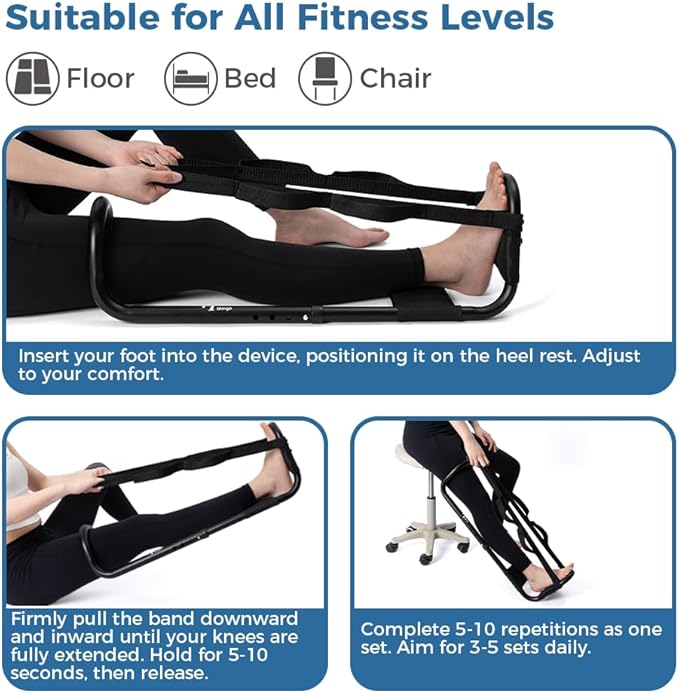 Top Pick – MMingo Advanced Hamstring Stretcher Device: Deep Muscle Stretcher