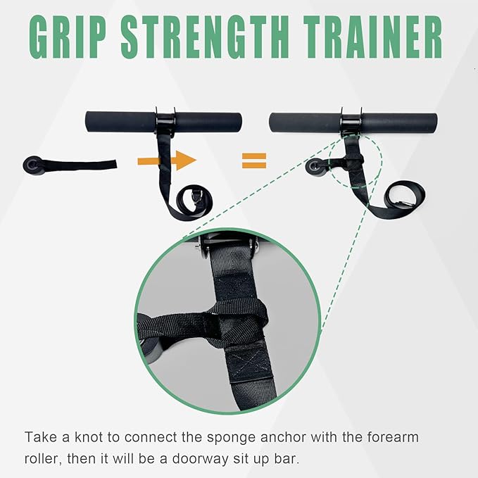 Top Pick – KORIKAHM Forearm Strengthener Roller
