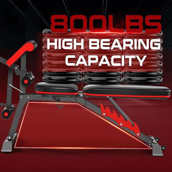 Top Pick – BODYRHYTHM Multifunctional Weight Bench with Leg Extension and