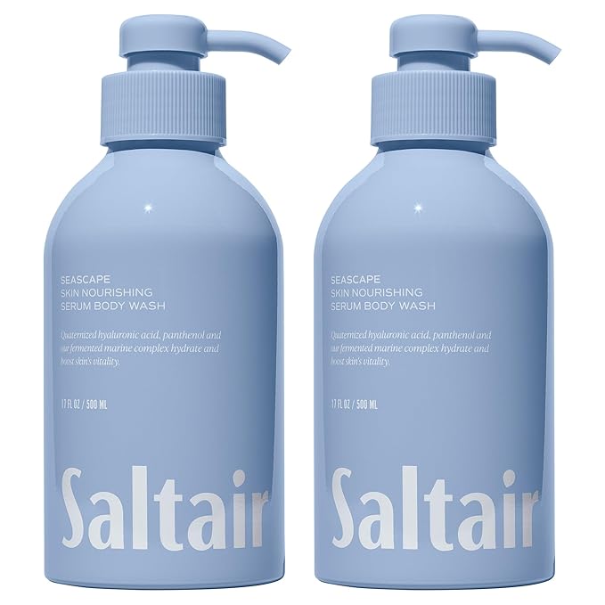 Saltair Body Washes – Saltair Body Wash, Seascape 2-Pack