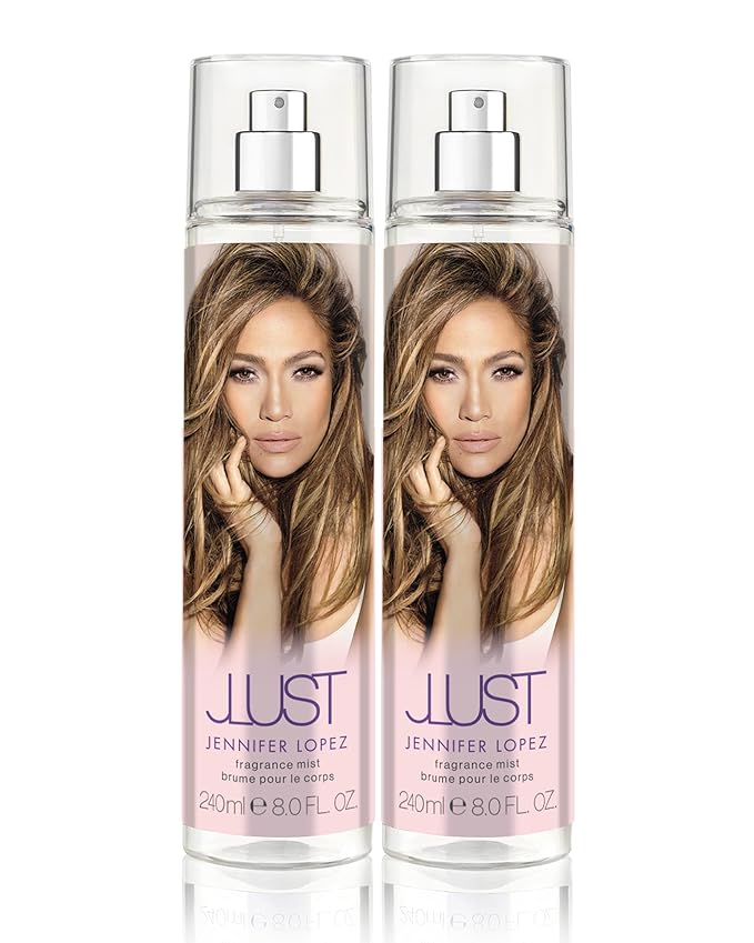 JENNIFERLOPEZ Body Sprays – Jennifer Lopez JLust Body Mist, 240ml (8fl oz) Duo Pack (2 Pack)