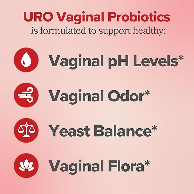 Top Pick – URO Vaginal Probiotics for Women pH Balance 60 Count 1)