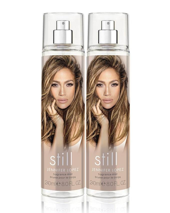 JENNIFERLOPEZ Body Sprays – Jennifer Lopez Still Body Mist, 240ml (8fl oz) Duo Pack (2 Pack)