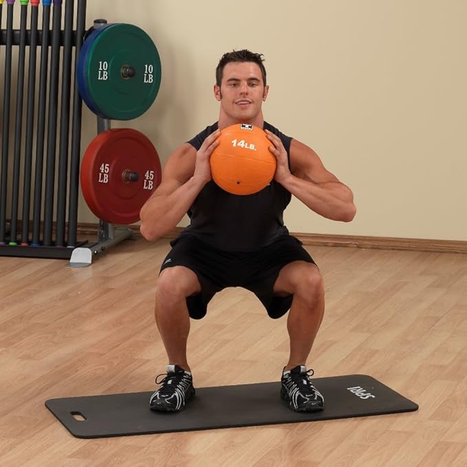 Top Pick – Body-Solid Rubber Medicine Ball - Superior Grip