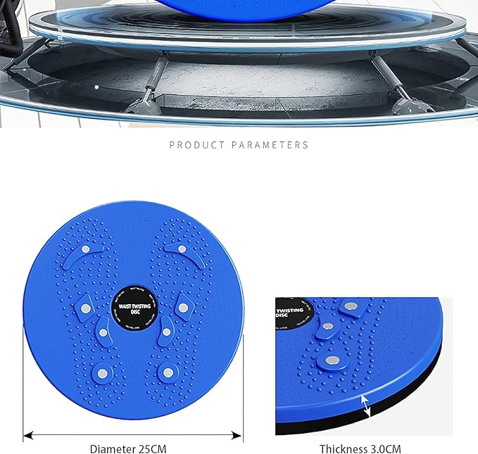 Top Pick – Body-Sculpting Ab Rotating Twisting Waist Disc Body Sculpting 8 Magnets 9.8 inch