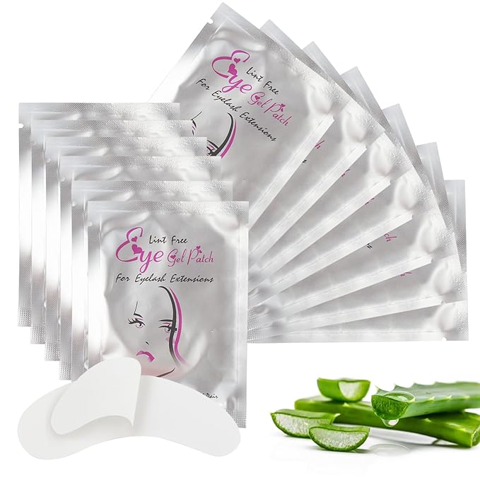 100pairs eyelash extension gel patches
