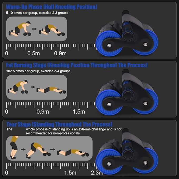 Top Pick – Abdomina Roller Workout Exerciser Equipment