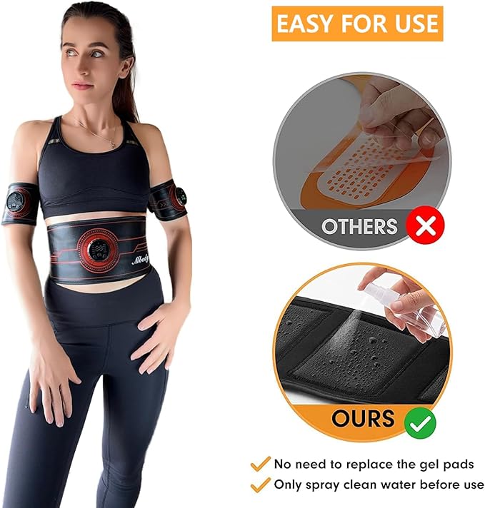 Top Pick – Fitness Workout Toner Abs Training Gear EMS Muscle 23''-60''