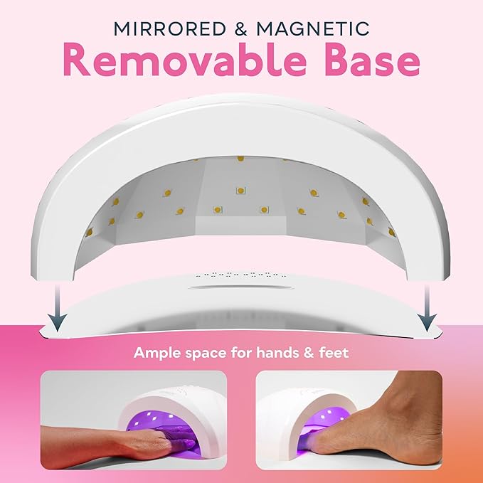 Uv led nail lamp, sunuv