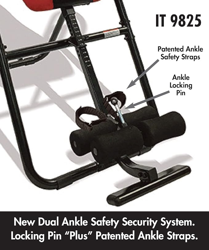 Top Pick – Body Vision IT9825 Premium Inversion Table with Removable 250 lbs.,