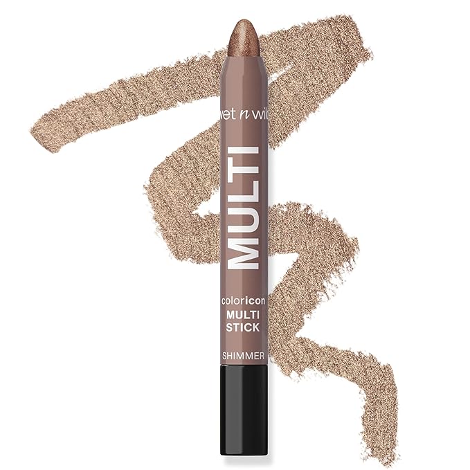 wetnwild Eyeshadow – wet n wild Color Icon Cream Eyeliner Eyeshadow Multi-Stick, Moisturizing, Nourishing Velvety Cream-to-Powder Buildable & Blendable Formula, Cruelty-Free & Vegan - Brown Sugar