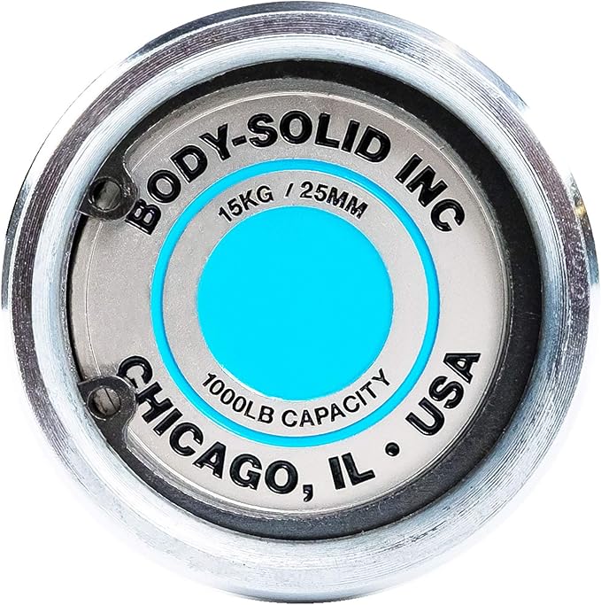 Top Pick – Body-Solid (OB79EXT) Women's Extreme Olympic Bar – 6.6ft 33lb Barbell 1000lbs We