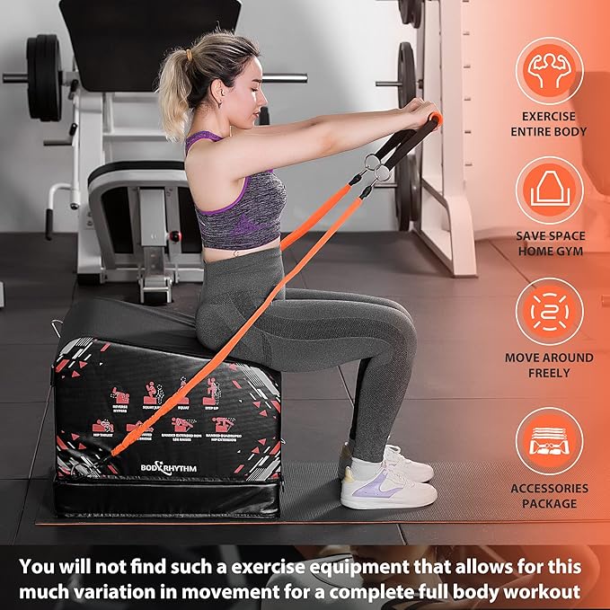 Top Pick – BODYRHYTHM Multi-Functional Total Body Workout Box for Hip Thrust