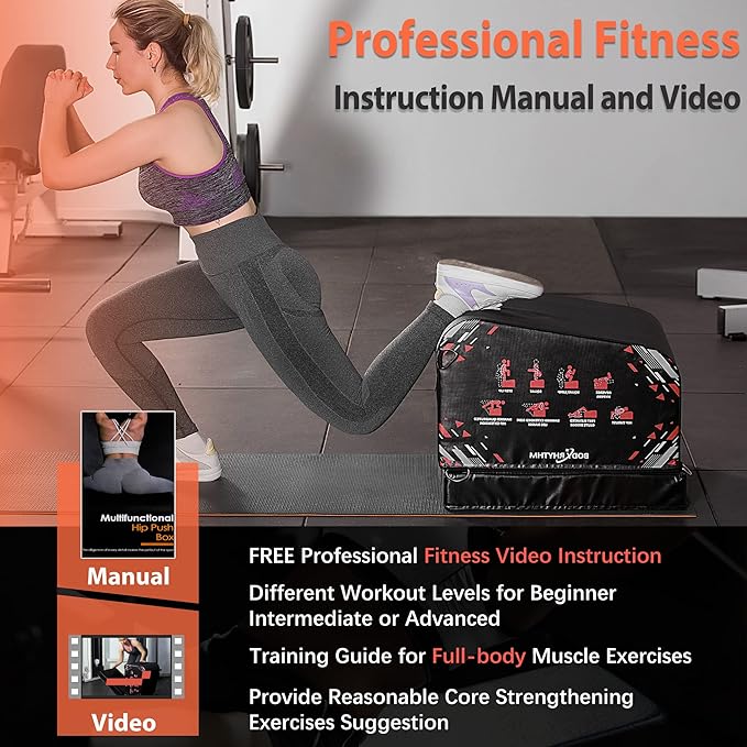 Top Pick – BODYRHYTHM Multi-Functional Total Body Workout Box for Hip Thrust