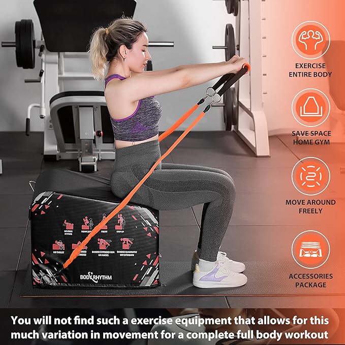 Top Pick – BODYRHYTHM Multi-Functional Total Body Workout Box for Hip Thrust