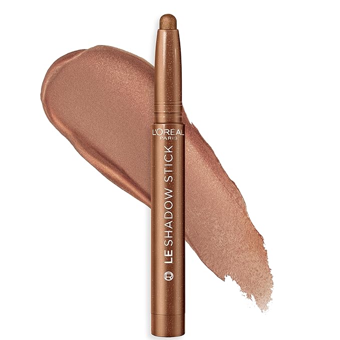 LOrealParis Eyeshadow – L'Oreal Paris Makeup Le Shadow Stick Eyeshadow, Blendable, Smudge-Resistant, Cream Eyeshadow, Magnetic Bronze, 0