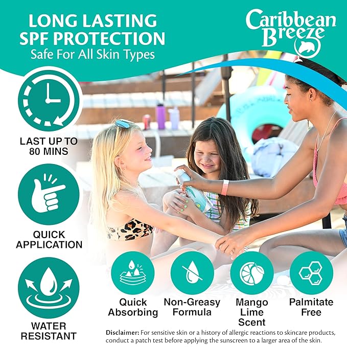 Caribbean Breeze Continuous Tropical Mist SPF