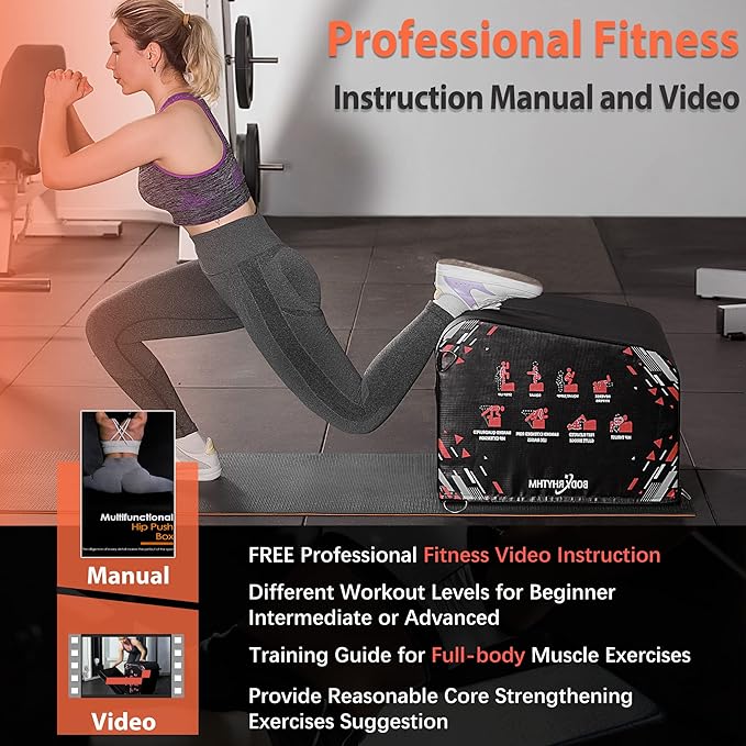 Top Pick – BODYRHYTHM Multi-Functional Total Body Workout Box for Hip Thrust