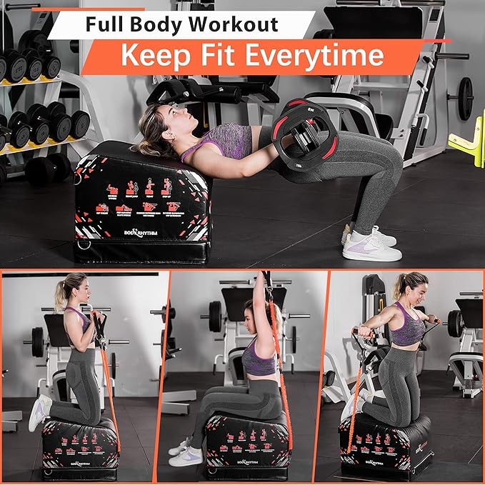 Top Pick – BODYRHYTHM Multi-Functional Total Body Workout Box for Hip Thrust