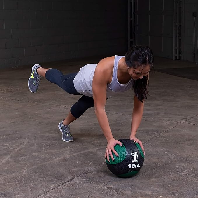 Top Pick – Body-Solid Rubber Medicine Ball - Superior Grip