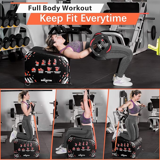 Top Pick – BODYRHYTHM Multi-Functional Total Body Workout Box for Hip Thrust