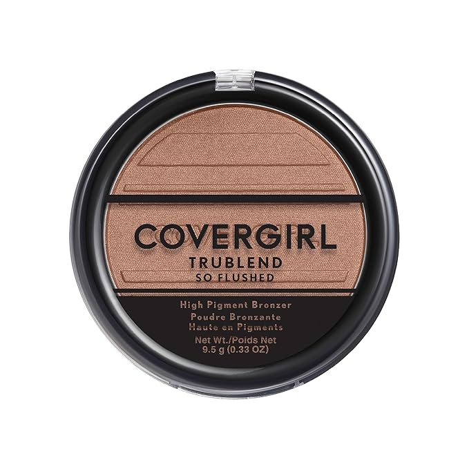 COVERGIRL Blush – COVERGIRL Trublend So Flushed High Pigment Bronzer, Sunset Glitz, 0