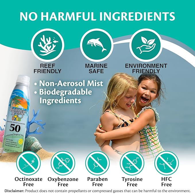Caribbean Breeze Continuous Tropical Mist SPF